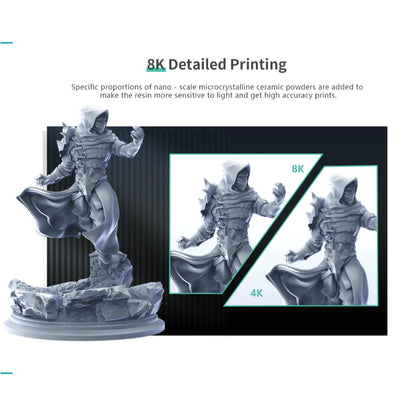 SUNLU Resin 1kg Standard Plus 3D Printing Resin 3D Printer Resin 405nm