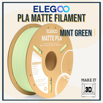 Elegoo PLA Matte Filament 1kg 1.75mm 3D Printing Filament