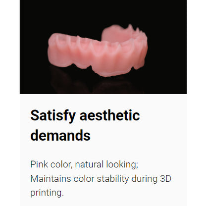 500g iFun Denture Base Resin Biocompatible dental 3D printing resin
