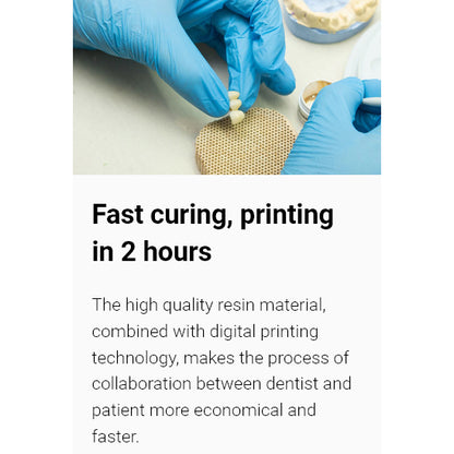 500g iFun Temporary Crown Resin Biocompatible Dental 3D printing resin