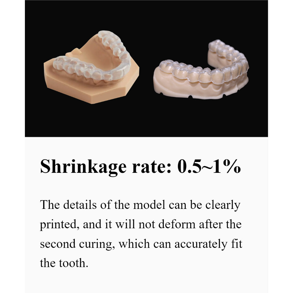 500g iFun Dental Occlusal Splint Resin Biocompatible dental 3D printing resin