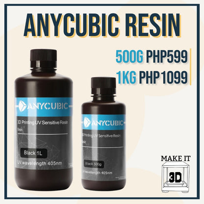 ANYCUBIC 500g 3D Printing Resin - General / Eco Resin / Plant Based Resin - for SLA/DLP 405nm