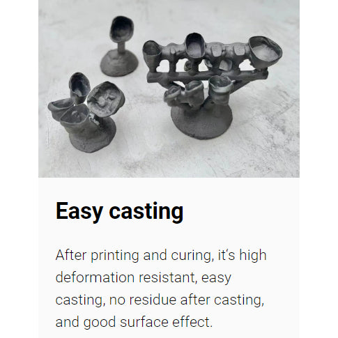 500g iFun Dental Casting Resin Castable dental 3D Printing Resin