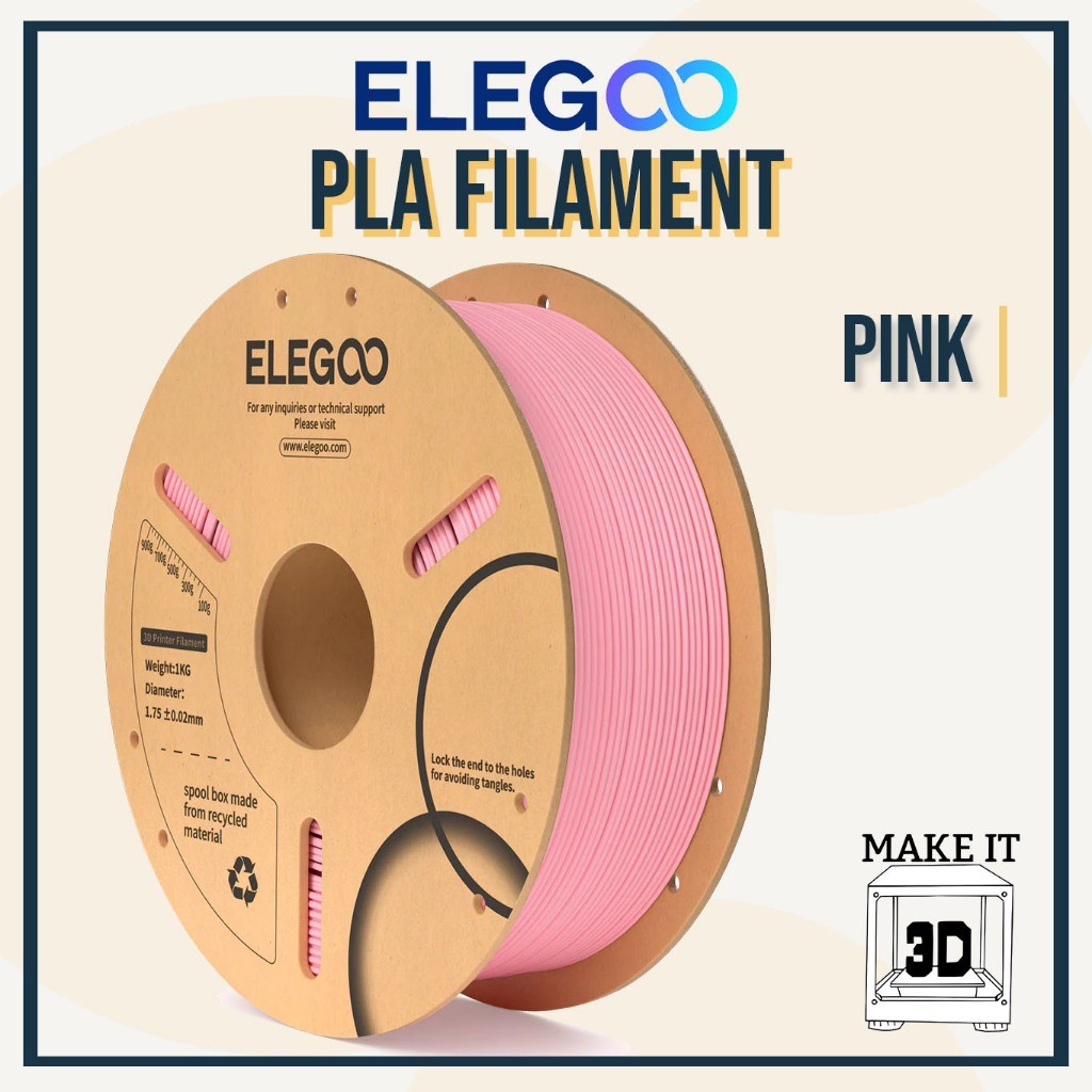 Elegoo PLA Filament 1kg 1.75mm 3D Printing Filament 3D Printer