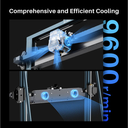 Elegoo Neptune 4 Max Large Format Klipper ready FDM 3D Printer