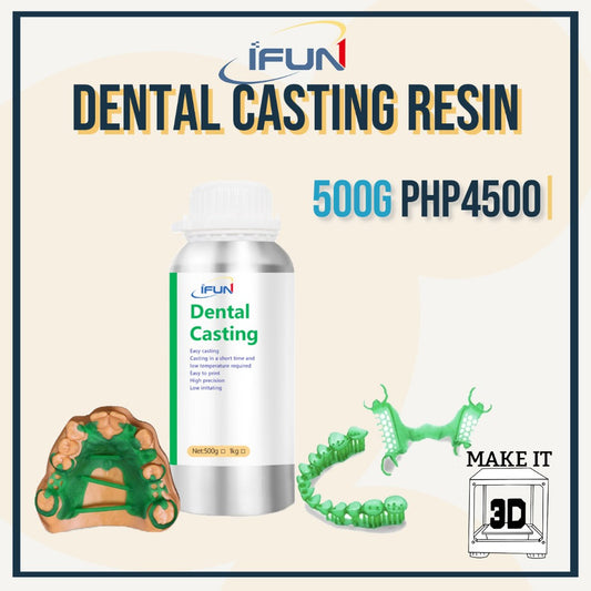 500g iFun Dental Casting Resin Castable dental 3D Printing Resin