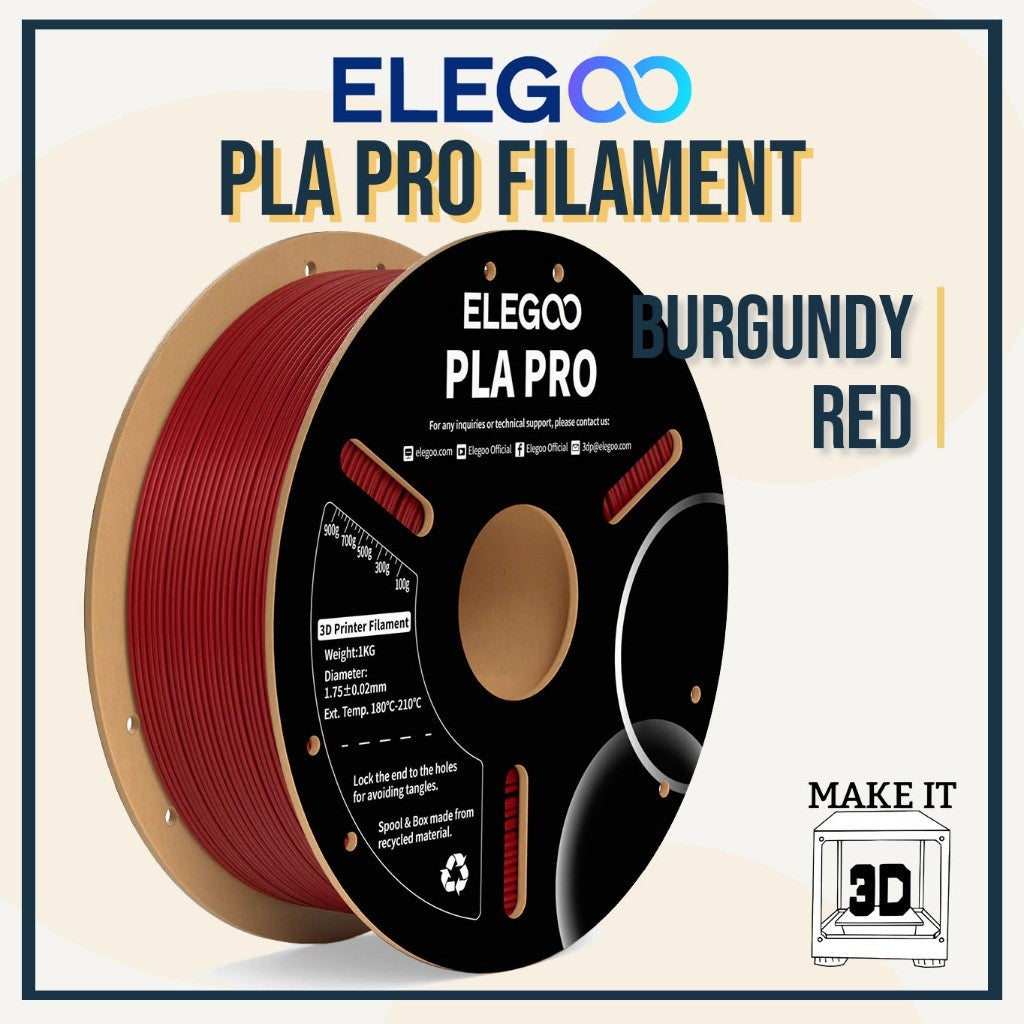 Elegoo PLA Filament 1kg 1.75mm 3D Printing Filament 3D Printer