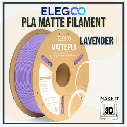 Elegoo PLA Matte Filament 1kg 1.75mm 3D Printing Filament