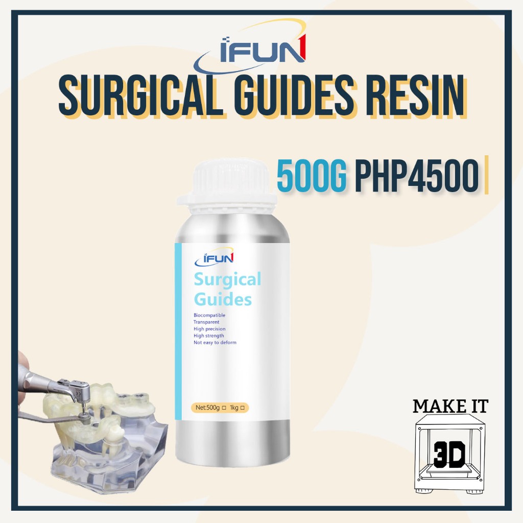 500g iFun Surgical Guide Resin Biocompatible dental 3D printing resin