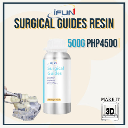 500g iFun Surgical Guide Resin Biocompatible dental 3D printing resin