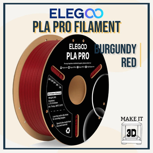Elegoo PLA Pro Filament 1kg 1.75mm 3D Printing Filament