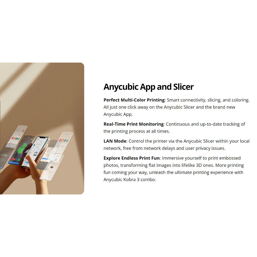 Anycubic Kobra 3 Combo multicolor FDM 3D Printer Philippines