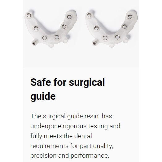 500g iFun Surgical Guide Resin Biocompatible dental 3D printing resin