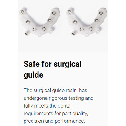 500g iFun Surgical Guide Resin Biocompatible dental 3D printing resin