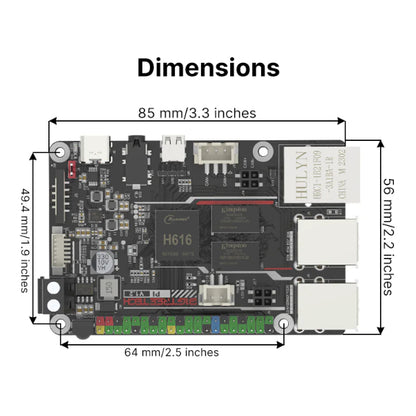 BigTreeTech Pi V1.2 BTT raspberry pi