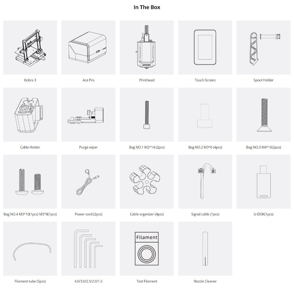 Anycubic Kobra 3 Combo multicolor FDM 3D Printer Philippines