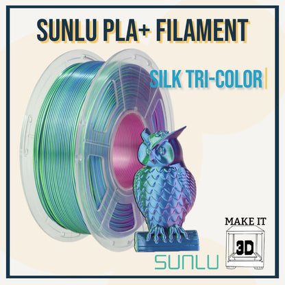SUNLU PLA+ Filament 1.75mm 1kg 3D Printing Filament