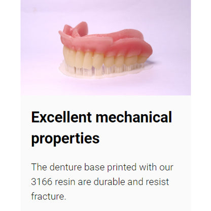 500g iFun Denture Base Resin Biocompatible dental 3D printing resin