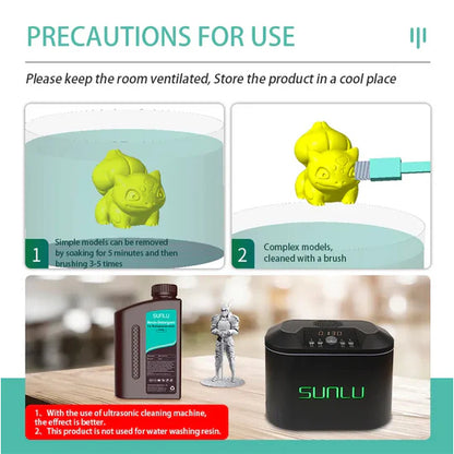 SUNLU 3D Printing Resin Detergent - for washing 3D prints