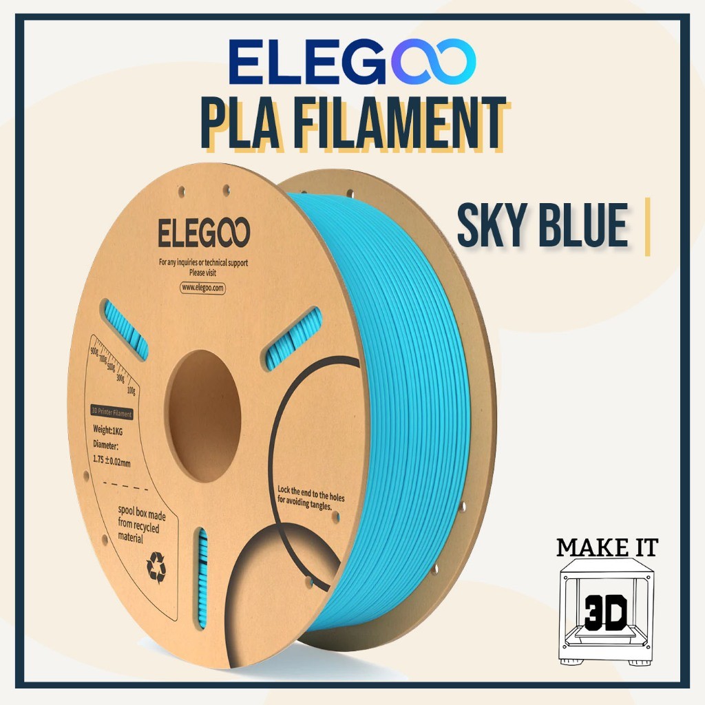 Elegoo PLA Filament 1kg 1.75mm 3D Printing Filament 3D Printer