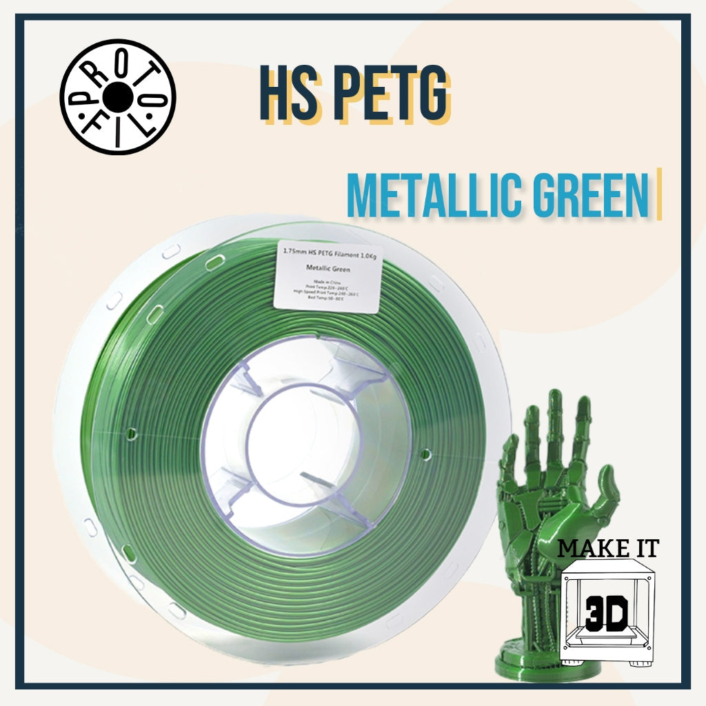 ProtoFil 1kg High Speed PETG 3D Printer Filament 1.75mm for 3D printing