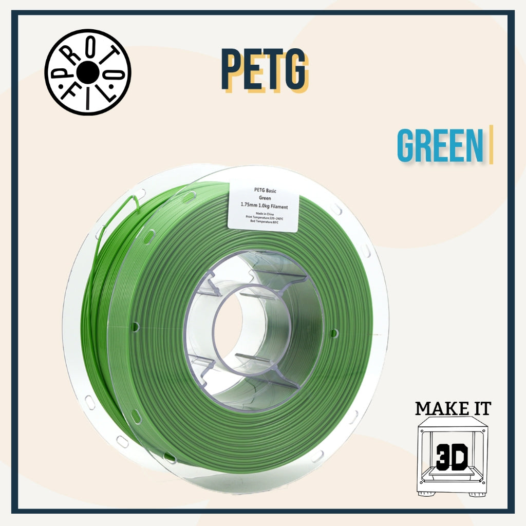 ProtoFil 1kg PETG 3D Printer Filament 1.75mm for 3D Printing