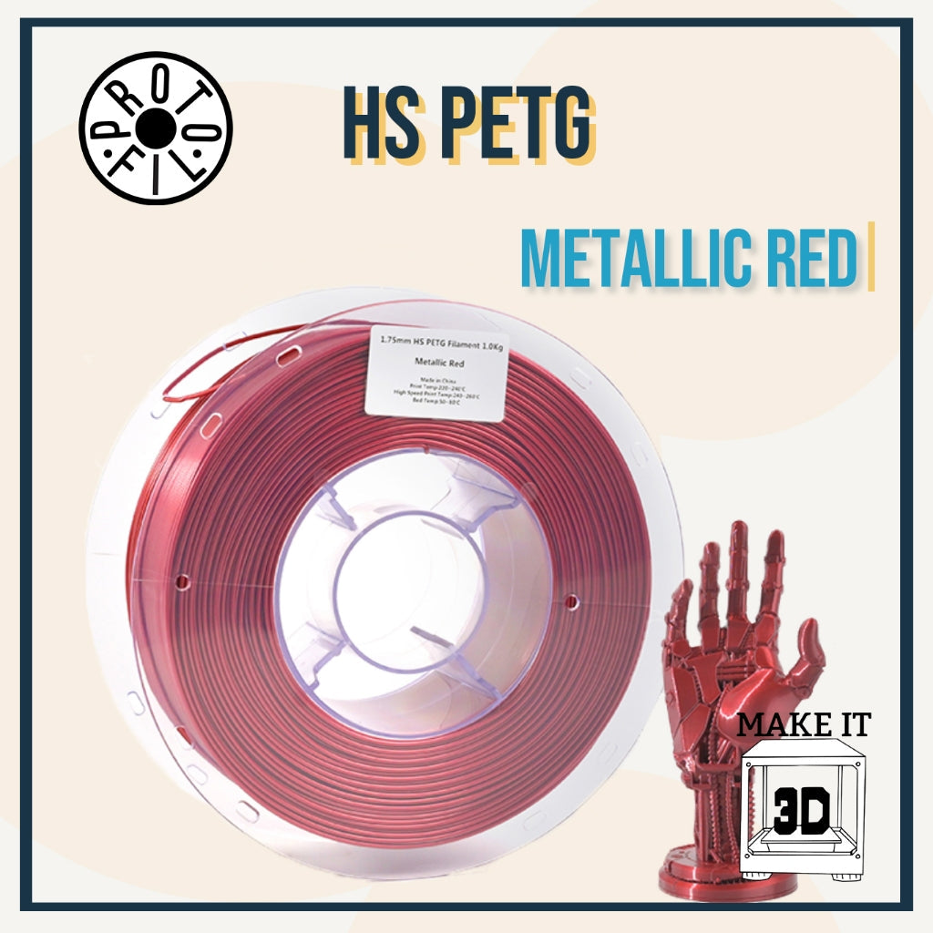 ProtoFil 1kg High Speed PETG 3D Printer Filament 1.75mm for 3D printing