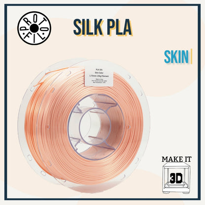 ProtoFil 1kg Silk PLA 3D Printer Filament 1.75mm for 3D Printing
