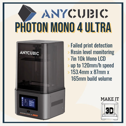 ANYCUBIC Photon Mono 4 Resin 3D Printer