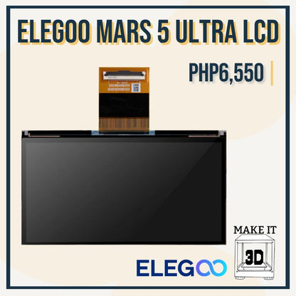 ELEGOO LCD Screen Replacement Mars 3/Pro LCD, Mars 4/5 Ultra, Saturn 2, Saturn 3/4/Ultra LCD