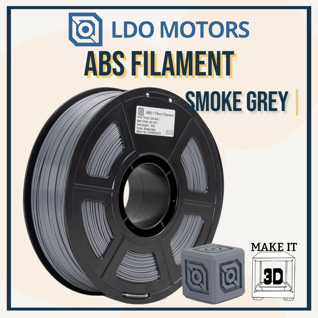 LDO Motors ABS filament 1kg 1.75mm High quality 3D printing Filament