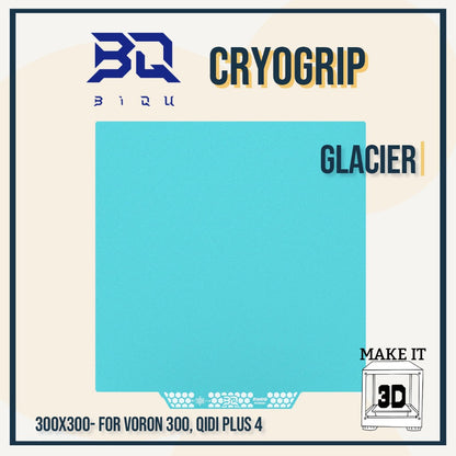 BIQU Panda Build plate CryoGrip Pro Glacier Frostbite for Bambu Lab, Voron, Kobra 3D printer