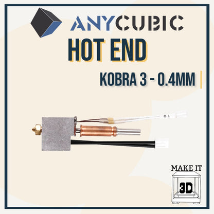 Anycubic Kobra Hotend Assembly Nozzle for Kobra S1 and Kobra 3 3D Printer