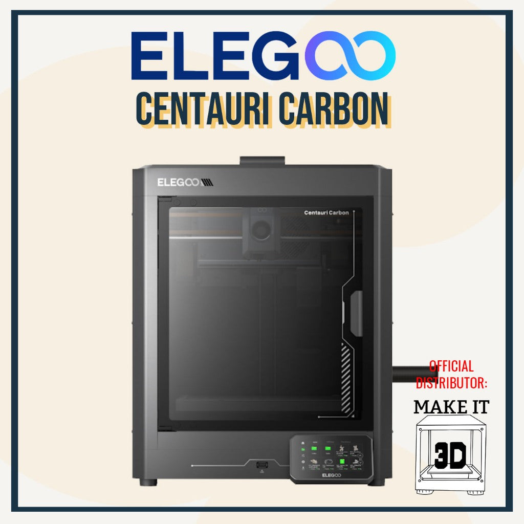 ELEGOO Centauri Carbon FDM 3D Printer fully enclosed coreXY w/ upgraded light bar and AMS port