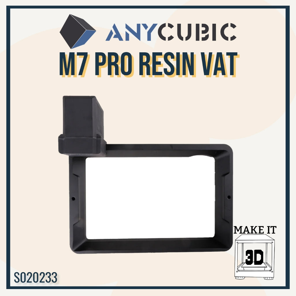 Anycubic Resin Vat Tank for resin 3D printer M7 Pro, Mono 4, Mono 4 Ultra
