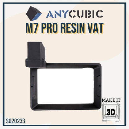 Anycubic Resin Vat Tank for resin 3D printer M7 Pro, Mono 4, Mono 4 Ultra