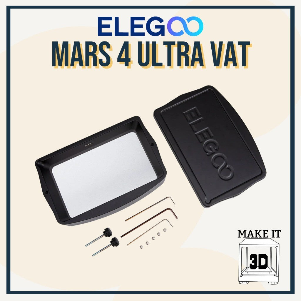 Elegoo Vat Tank for Resin 3D Printer Saturn 3 Ultra, Saturn 4 Ultra, Mars 4 Ultra, Mars 5 Ultra