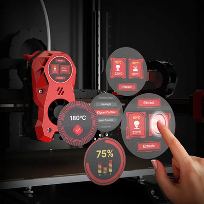 BigTreeTech Knomi 2 for Voron Stealthburner - Klipper 3D printer touch screen