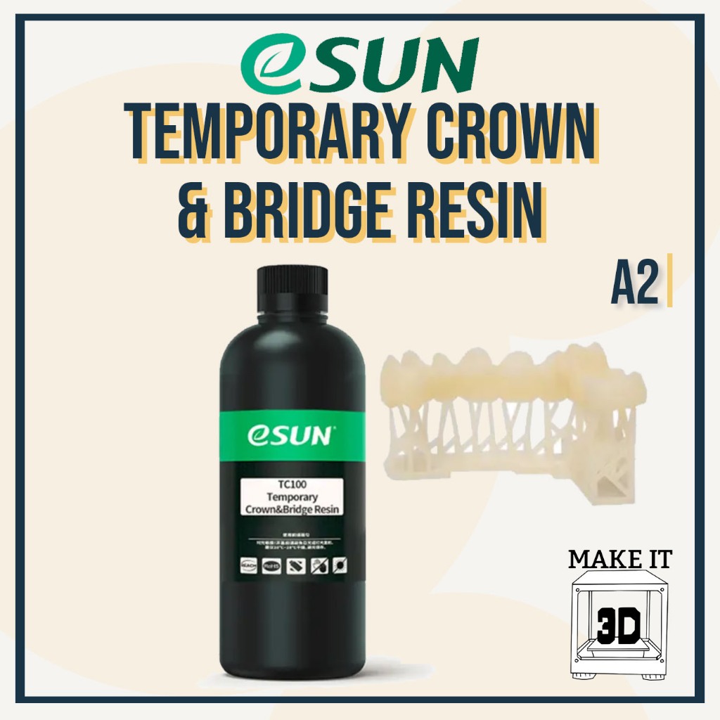 eSUN 1kg Temporary Crown and Bridge Dental Resin for 3D Printing