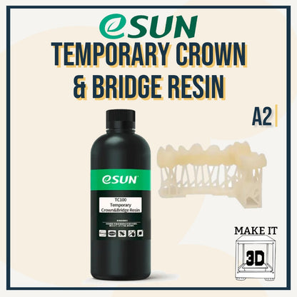 eSUN 1kg Temporary Crown and Bridge Dental Resin for 3D Printing