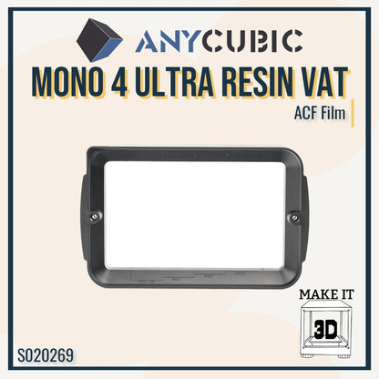 Anycubic Resin Vat Tank for resin 3D printer M7 Pro, Mono 4, Mono 4 Ultra