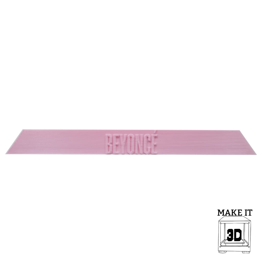 Beyonce CD Display Stand - 3D Printed by Make It 3D