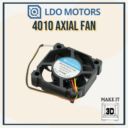 LDO Motors Axial and Blower Fan for 3D Printer 4010, 6020, 5015, 5020
