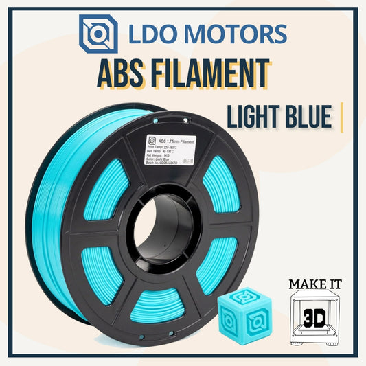 LDO Motors ABS filament 1kg 1.75mm High quality 3D printing Filament