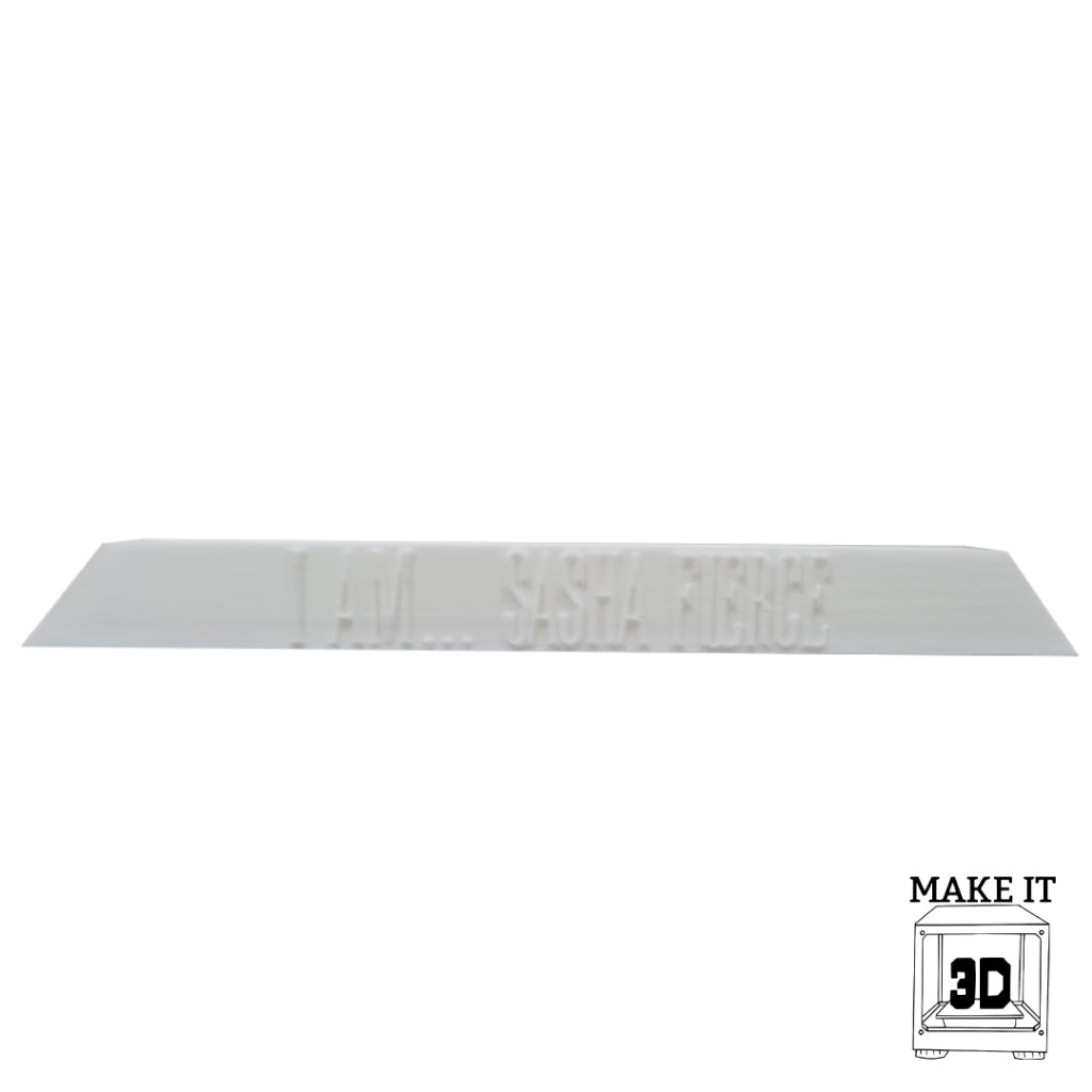 Beyonce CD Display Stand - 3D Printed by Make It 3D