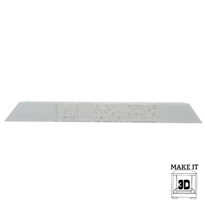 Beyonce CD Display Stand - 3D Printed by Make It 3D