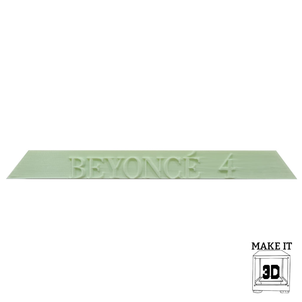 Beyonce CD Display Stand - 3D Printed by Make It 3D