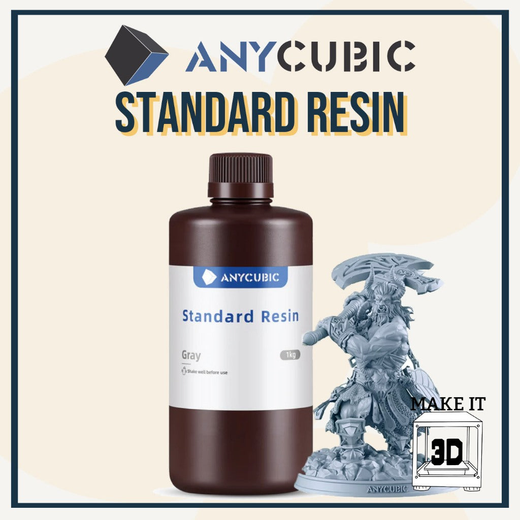 ANYCUBIC Resin 1kg 3D Printing Resin Standard / Craftsman DLP Resin for SLA/DLP 405nm