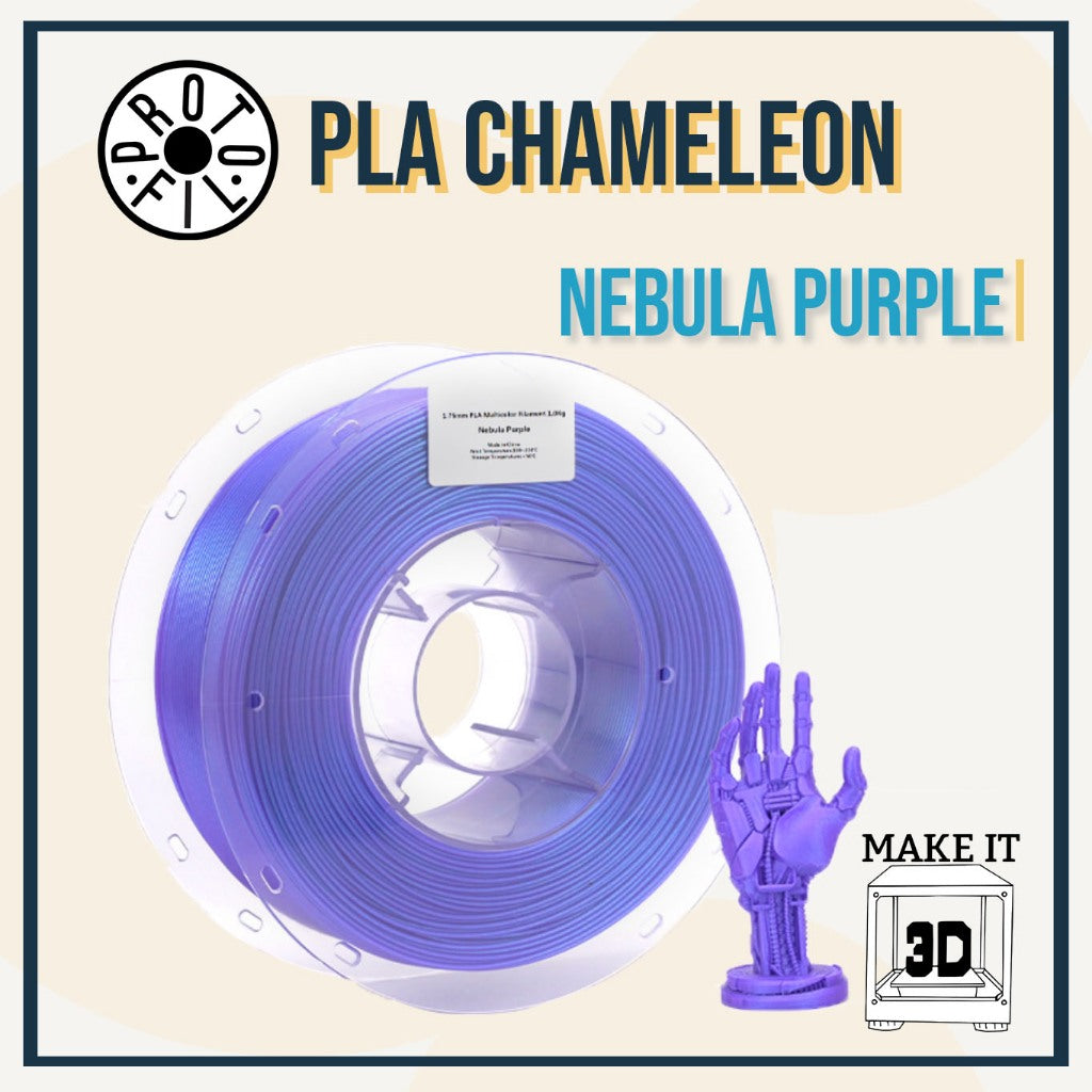 ProtoFil Chameleon PLA 1kg Twinkling 3D Printing Filament 1.75mm