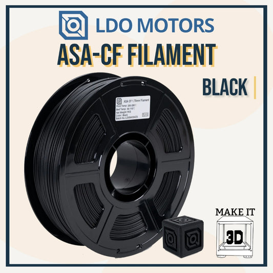 LDO Motors ASA ASA-CF filament 1kg 1.75mm High quality 3D printing UV Resistant Filament